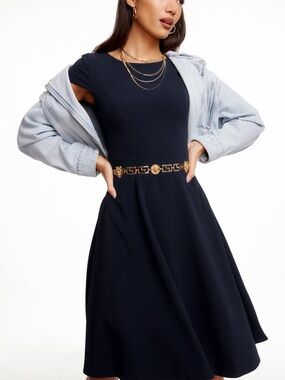Dress the Population Navy Lidia Dress